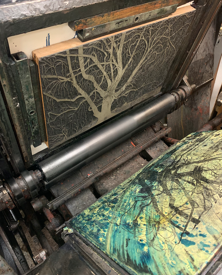 Gwen Frostic ③　the caprice immensity Color Frameable Prints | Gwen Frostic Prints